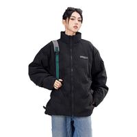 北客 宝美 登山夹棉加厚立领鸭绒秋冬保暖纯色面包防寒户外休闲运动羽绒服女