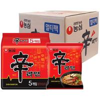 NONGSHIM/农心 韩国 辛拉面 辛拉面整箱40袋 4800g