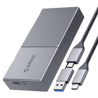 ORICO 奥睿科 M.2 NVMe移动固态硬盘盒USB4兼容雷电3/4全铝合金 内置散热马甲