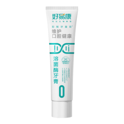 好易康 0号生物溶菌牙膏 茶香薄荷香型 100g