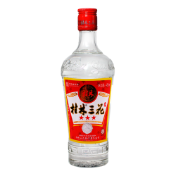 桂林三花 三星 52%vol 米香型白酒 480ml 单瓶装