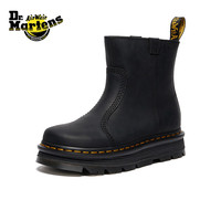 马汀博士 Dr.MartensZebZag Rigger秋新款轻量柔软通勤短靴马丁靴 黑色 37