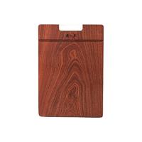 张小泉 乌檀木砧板 整木菜板案板 加厚切菜板实木家用擀面菜墩 2-3人用（36*24*2.5cm）