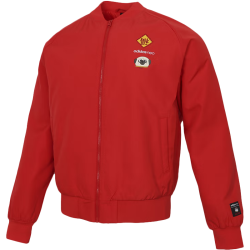 adidas NEO 吾皇万睡联名棉服棒球领时尚男女同款舒适保暖休闲运动棉服外套