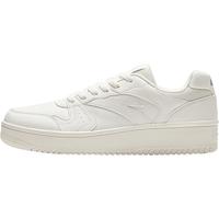 安踏厚底板鞋男鞋小白鞋百搭轻便休闲鞋复古经典透气运动鞋