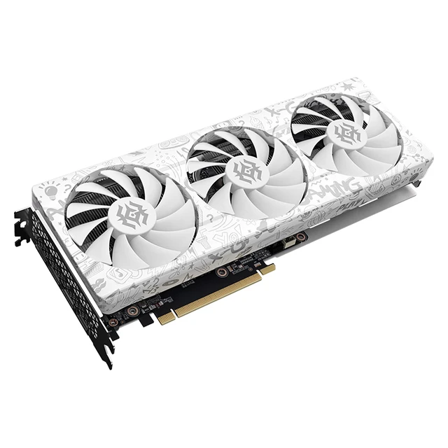 ZOTAC 索泰 GeForce RTX4070 12G X-GM OC 欧泊白 显卡