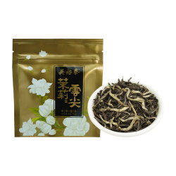 吴裕泰 茉莉花茶 特种茉莉绿茶浓香茶叶 七窨芽叶花草茶 茶礼 云尖品鉴装20g
