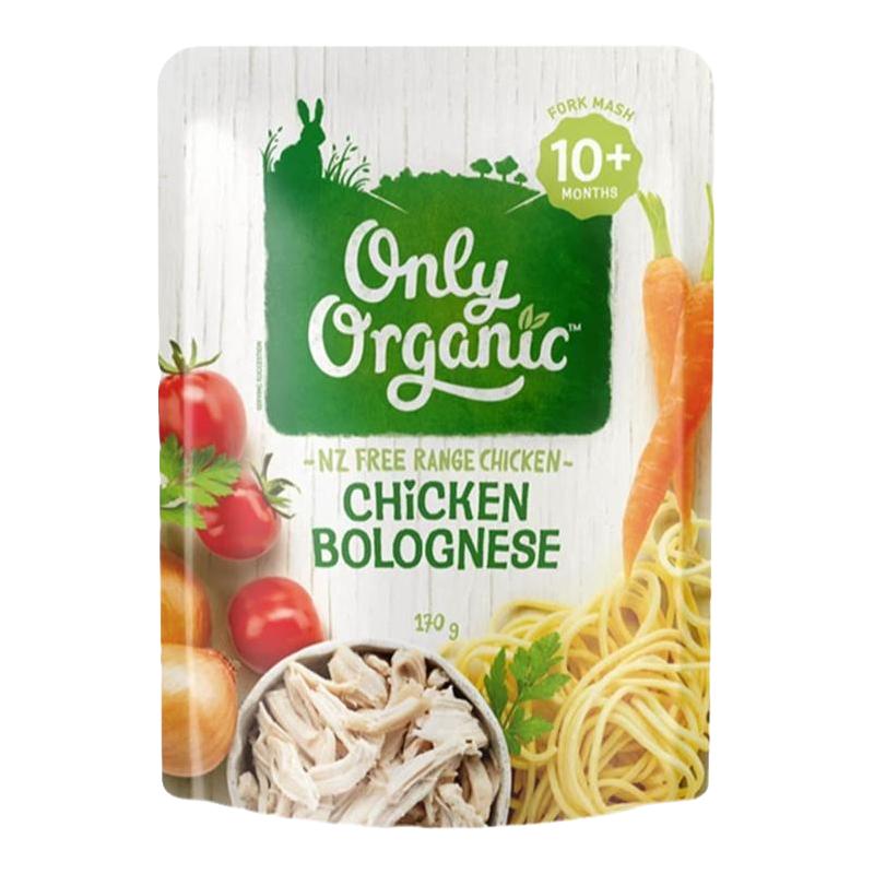 新西兰onlyorganic奥莉有机鸡肉辅食泥宝宝6个月以上可选