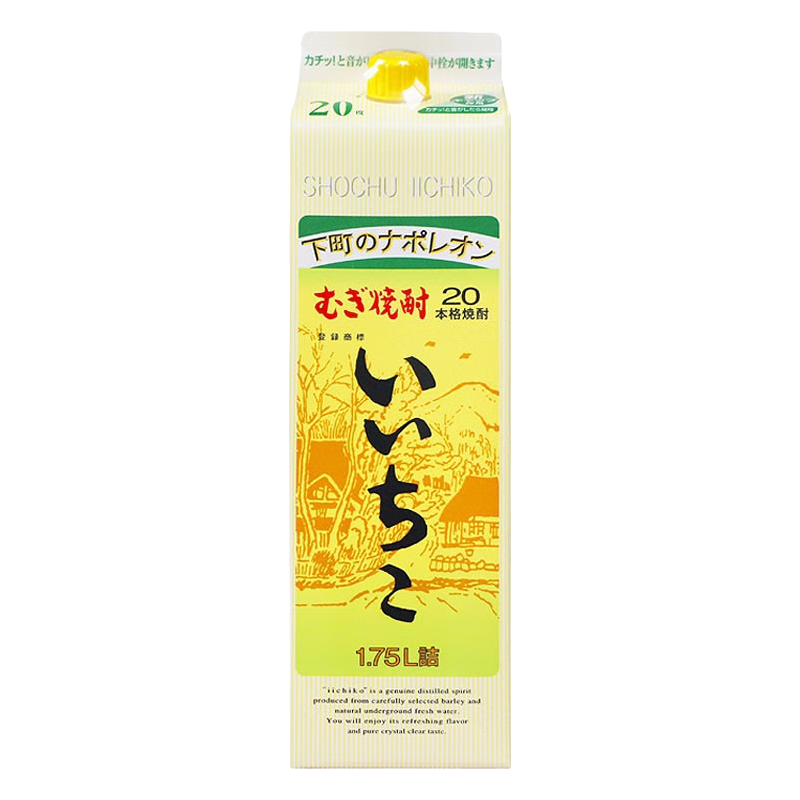  IICHIHO/亦竹 特制 亦竹烧酒  单瓶装 1750mL 20%vol