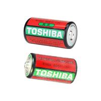 东芝2号3号电池R14 中号 C型玩具1.5V碳性铁壳干电池吸塑装2节