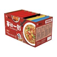 NONGSHIM 农心 辣白菜 拉面拌面组合装 4口味 879g(辣白菜拉面120g*4袋+辣白菜拉面 浓情芝士味120g+辣白菜拌面132g+炒辣白菜拌面147g)