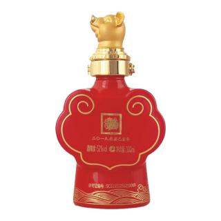  国窖1573  猪年生肖小酒  浓香型 52.%Vol 包装 100ml