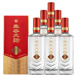 丰谷 大曲 浓香型白酒 52度 500ml*6瓶 整箱装 中秋团圆宴请