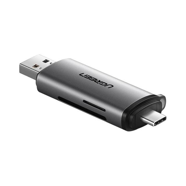 绿联 读卡器usb2.0 type-c双头