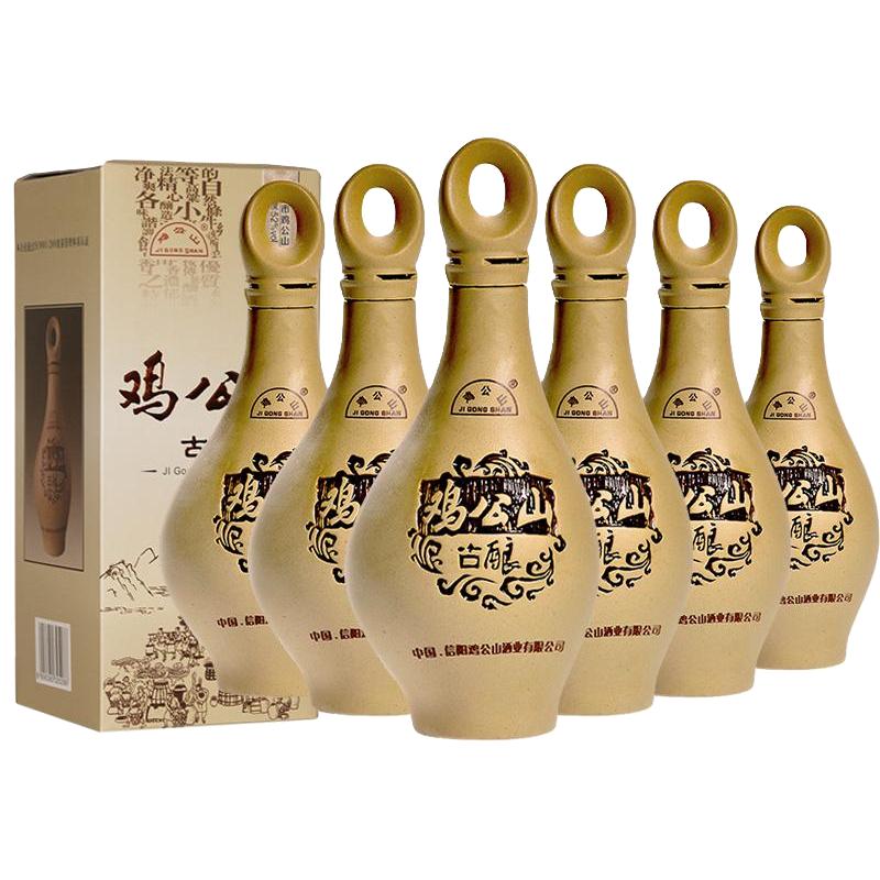 鸡公山 古酿 52%vol 浓香型白酒 500ml*6瓶 整箱装