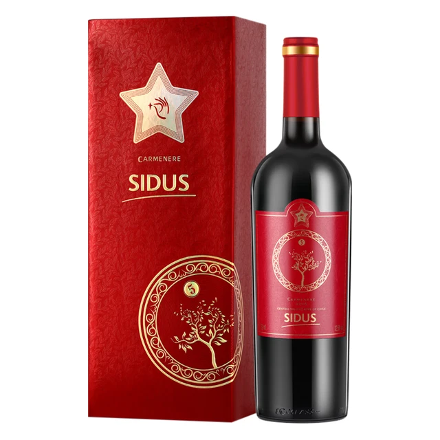 星得斯智利原瓶葡萄酒 树藤5年卡曼尼干红葡萄酒750mL单支装 12.5度