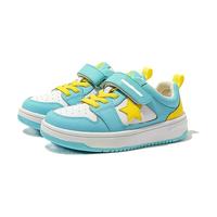 拜尔医生儿童板鞋秋冬季儿童运动鞋女小童鞋男童宝宝学步鞋机能鞋 黄/蓝 29码