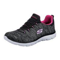 SKECHERS 斯凯奇 SPORT系列 Ultra Flex 女士休闲运动鞋 12919/BKW 黑色/白色 35