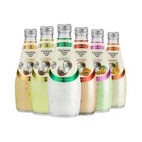 泰国乐可芬Lockfun椰汁290ml*6瓶饮料烘焙多种口味混合装