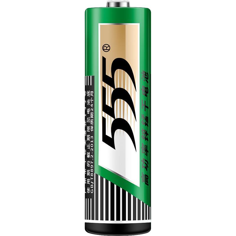555 三五 5号碳性电池 1.5V 40粒装