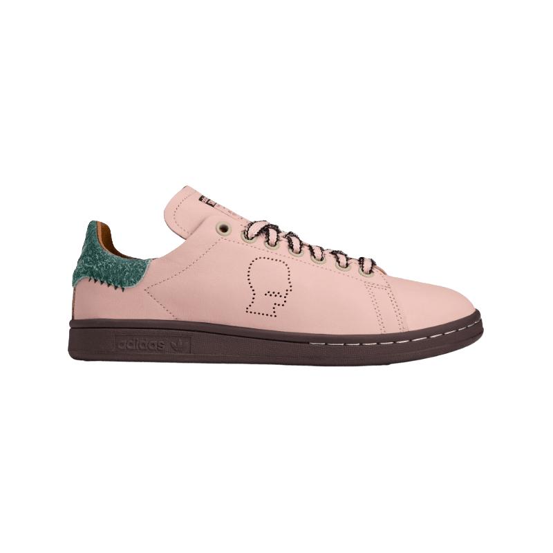 adidas ORIGINALS STAN SMITH系列 BRAIN DEAD 中性运动板鞋 IH3434