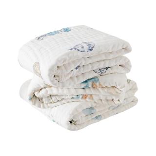 嫚熙 婴儿浴巾 95*95cm两条+送70*70cm一条（共3条）