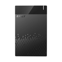EAGET 忆捷 移动硬盘盒2.5/3.5英寸Type-CSATA串口USB3.0台式笔记本固态机械SSD外置盒 USB3.0款