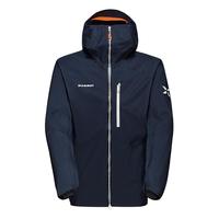  MAMMUT/猛犸象 防风防水 男士硬壳夹克  暗夜黑色 S