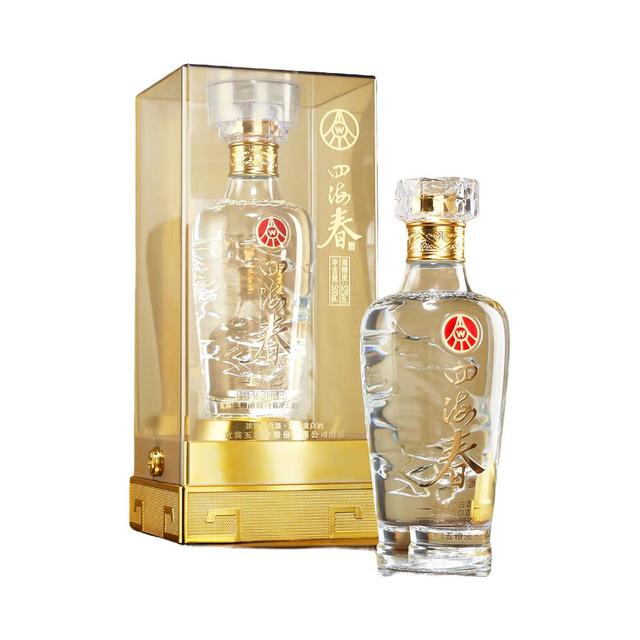 五粮液 浓香型 纯粮白酒 52度500ml*2瓶四海春马到成功