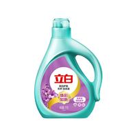 立白 Liby低泡易漂洗亮白洗衣液1kg*2瓶+苍兰珠25颗*2袋洗衣凝珠