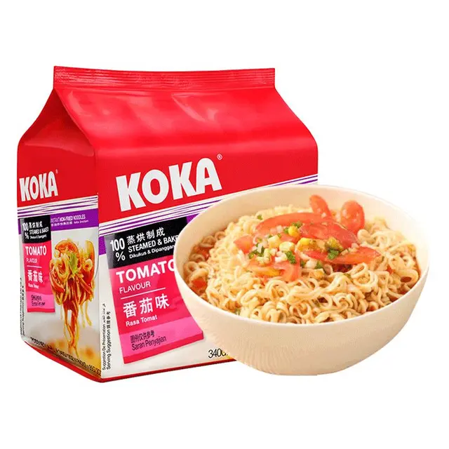 KOKA 可口 干拌面 鸡汤味 425g