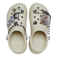 Crocs 卡骆驰 摇滚玫瑰小鲸鱼洞洞鞋