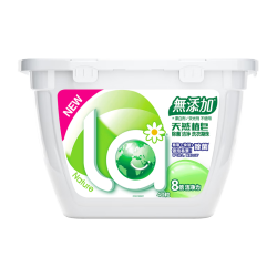 La 天然植皂洗衣凝珠80粒