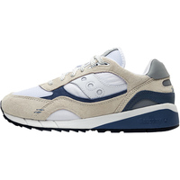 Saucony索康尼SHADOW 6000红蘑菇休闲鞋男女时尚百搭运动鞋男 白灰蓝S70674-6 44