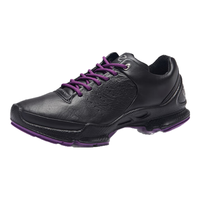 爱步(ECCO)BIOM C户外运动鞋 25年早春登山鞋牛皮老爹鞋女鞋 健步800463 黑色/黑色/深紫色80046356784 36