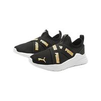 PUMA/彪马 透气 儿童运动鞋 黑色-金色 35