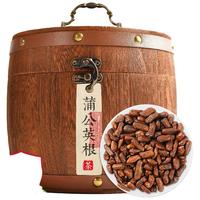 福茗源FUMINGYUAN TEA 蒲公英根茶500g 长白山婆婆丁根花草茶叶搭胎菊玫瑰花木桶礼盒装