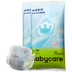 babycare 纸尿裤airpro拉拉裤超薄透气婴儿宝宝尿不湿试用任选4片