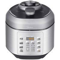 Midea 美的 提鲜减盐系列电压力锅 家用精钢厚釜内胆 全自动5L