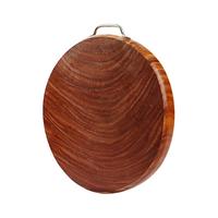 江南太太（JIANGNANTAITAI） 实木菜板家用铁木砧板蚬木案板厨房占板切菜板刀板加厚 蚬木39X5cm弓形提手/适合4人家庭