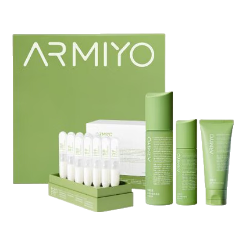  ARMIYO/安敏优 修护舒缓 水乳精华护肤礼盒  1.5ml+100ml+50ml+50g+5g