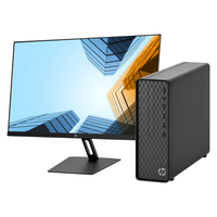 HP 惠普 星Box 商务办公台式电脑主机(13代酷睿i3-13100 16G 1TB固态硬盘 WiFi 注册五年上门)+23.8英寸