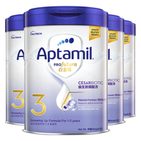 Aptamil 爱他美 白金致亲港版3段 1-3岁900g4罐 99%剖腹产