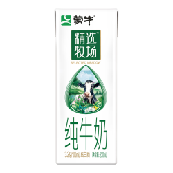蒙牛 精选牧场牛奶礼盒装（部分4月产） 250ml*10盒*2箱