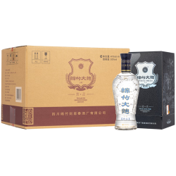 剑南春 蓝盒珍品绵竹大曲52度整箱装白酒送礼小酌聚会