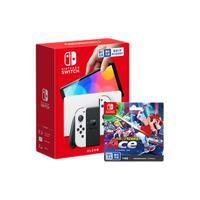 任天堂 Nintendo 国行游戏机（OLED版）配白色Joy-Con & 马力欧网球ACE兑换卡 OLED白色+马网兑换卡
