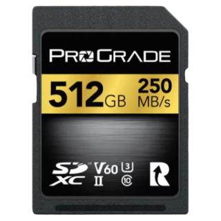 铂格瑞ProGradeDigital SD卡V60  512G 4K存储卡单反存储卡