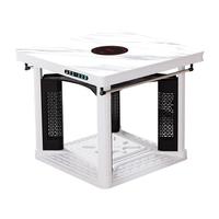 焱魔方 取暖桌电暖桌家用四面取暖烤火桌电暖炉正方形电烤炉电炉子