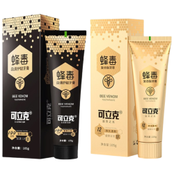可立克 蜂毒炎清护龈牙膏 复合肽牙膏 3支 3支