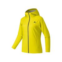 安踏（ANTA）水壳3.0冲锋衣 | 大地之壳女硬壳防风防水外套 杉黄色-4 XS （女155）